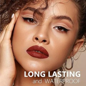 Professional Waterproof Liquid Matte Lipstick-A12 Forever - Image 3