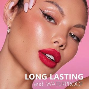 Professional Waterproof Liquid Matte Lipstick- A52MERRY - Image 3